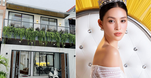 Hoa hậu Tiểu Vy khoe cận cảnh căn nhà mua tặng bố mẹ