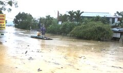 Tìm thấy thi thể cụ ông bị nước lũ cuốn trôi ở Nghệ An