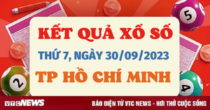 Kết quả xổ số TP.HCM hôm nay 30/9 - XSHCM 30/9/2023