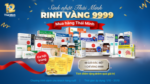 Dược phẩm Thái Minh khuyến mại hấp dẫn tháng 10