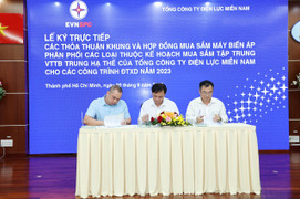 EVNSPC ký loạt thoả thuận khung và hợp đồng mua sắm MBA
