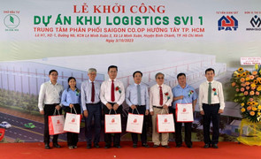 Khởi công kho Saigon Co.op hướng Tây TP.HCM giai đoạn 1 tại KCN Lê Minh Xuân 3