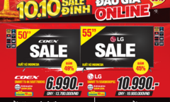 MediaMart siêu sale 50% hàng điện máy, công nghệ dịp 10.10
