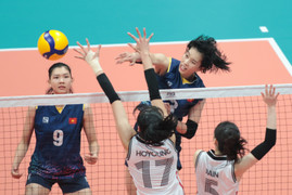 Xem trực tiếp Việt Nam vs Nhật Bản bóng chuyền nữ ASIAD 19 trên kênh nào?