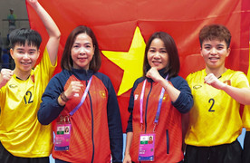 Đội tuyển cầu mây Việt Nam giành thêm huy chương bạc ASIAD 19
