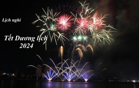 Tết Dương lịch 2024 được nghỉ mấy ngày?