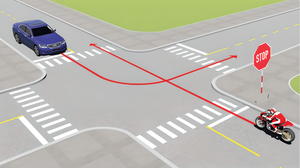 Xe nào được quyền đi trước?