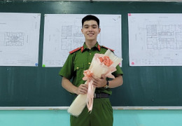 Thủ khoa Đại học Phòng cháy Chữa cháy được thăng hàm trung uý sớm