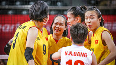 Tuyển bóng chuyền nữ Việt Nam thua Trung Quốc, gặp Nhật Bản ở bán kết ASIAD 19