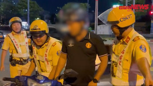 Tài xế uống rượu bia chây ì, 18 lần thổi mới ra kết quả