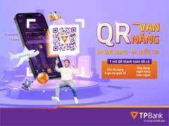 Quét mã QR thanh toán xuyên biên giới dễ dàng với giải pháp của TPBank