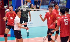 Thắng Thái Lan, đội tuyển Việt Nam vô địch giải bóng chuyền quân đội ASEAN
