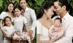 Khánh Thi - Phan Hiển khoe loạt ảnh gia đình 5 thành viên đầy hạnh phúc