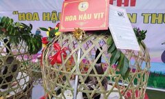 'Hoa hậu vịt' gây sốt ở Lạng Sơn, bán đấu giá 35 triệu đồng