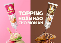 Ông Thọ sáng tạo đổi mới với dòng sản phẩm Topping từ sữa vị Sô cô la & Dâu
