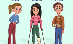 Đố bạn giải câu đố: Ai đang giả vờ bị ốm?