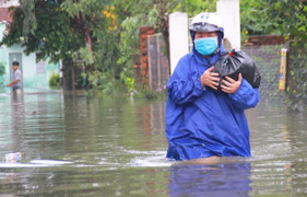 Miền Trung mưa rất lớn, có nơi trên 700 mm