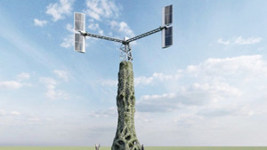 Turbine gió '2 trong 1' sản xuất điện sạch 24/7 