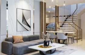 Mẫu phòng khách nhà mái Nhật đẹp nhất năm nay