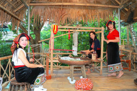 Hợp tác xã mang thổ cẩm Việt ra thế giới