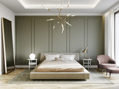 Những mẫu phòng ngủ dành riêng cho nhà ống