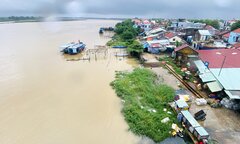 Lũ trên sông Vu Gia, Thu Bồn và Tam Kỳ đang lên, Quảng Nam sơ tán hơn 100 hộ dân