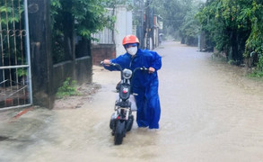 Mưa lớn ở Quảng Bình, Quảng Trị sắp gia tăng 