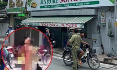 Người đàn ông nghi ngáo đá chém người ở TP.HCM: Ít nhất 6 người bị thương