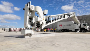 Robot xây tường rộng 70 m2 trong một giờ 