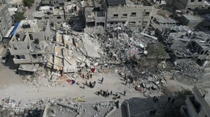 Cận cảnh Israel oanh tạc trụ sở của Hamas