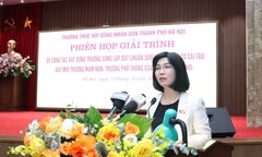 Hà Nội giải trình về đầu tư, xây dựng trường đạt chuẩn quốc gia