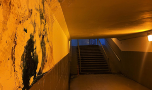 Hầm đi bộ tiền tỷ ở TP.HCM xuống cấp, dân không dám đi