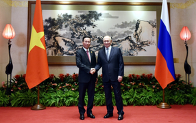 Chủ tịch nước Võ Văn Thưởng gặp Tổng thống Liên bang Nga Vladimir Putin