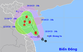 Bão số 5 giật cấp 11 hình thành trên Biển Đông, khả năng mạnh thêm