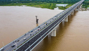 Sở GTVT thông báo phân luồng giao thông trên cầu Vĩnh Tuy