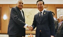 Chủ tịch nước Võ Văn Thưởng gặp Tổng thống Sri Lanka