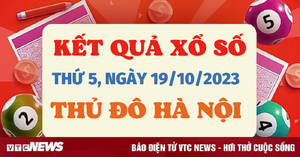 Kết quả xổ số Hà Nội hôm nay 19/10/2023 - XSTD 19/10
