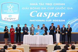 Casper Việt Nam là nhà tài trợ chính Cúp Quốc gia 2023/24