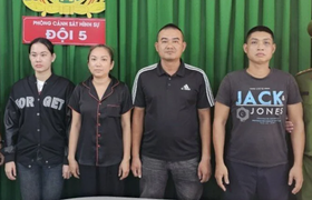 Triệt phá ổ nhóm cho vay lãi nặng ở TP.HCM