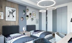 Mẫu phòng ngủ 2 giường đẹp nhất năm nay