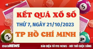 Kết quả xổ số TP.HCM hôm nay 21/10 - XSHCM 21/10/2023