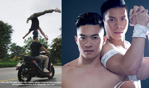 Clip quảng cáo chồng đầu khi lái xe gây bức xúc, đại diện Quốc Nghiệp nói gì?