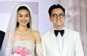 Thanh Hằng nói trong đám cưới: Hôm nay tôi muốn công khai người đàn ông của mình