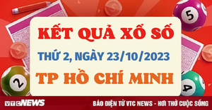 Kết quả xổ số TP.HCM hôm nay 23/10 - XSHCM 23/10/2023
