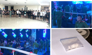'Đột kích' quán JP CLUB ở Thanh Hóa, phát hiện 25 người dương tính ma tuý