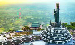Tây Ninh đón hơn 5 triệu lượt khách trong năm 2023