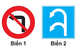 Biển nào xe quay đầu không bị cấm?