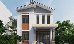 Mẫu nhà ống 6x20 hiện đại phù hợp với nhiều không gian đô thị 