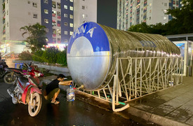 Khu đô thị Thanh Hà, Hà Nội thiếu nước sạch: Cần cấp bách lắp bể nước dự trữ