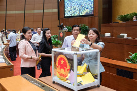 Quốc hội thông qua nghị quyết xác nhận kết quả lấy phiếu tín nhiệm